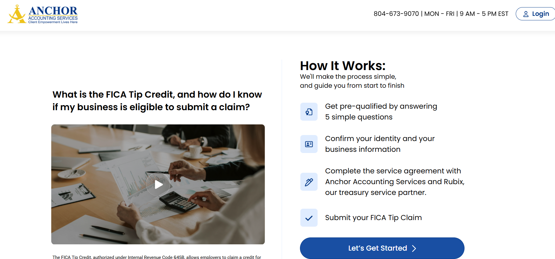 FICA Document Workflow